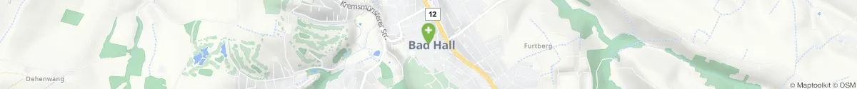 Kartendarstellung des Standorts für Dreifaltigkeitsapotheke Bad Hall in 4540 Bad Hall